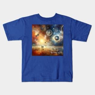 Spheres in Flight Kids T-Shirt